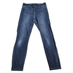 Liverpool High-Rise Ankle Straight Leg Blue Jeans Women's Size 30‎